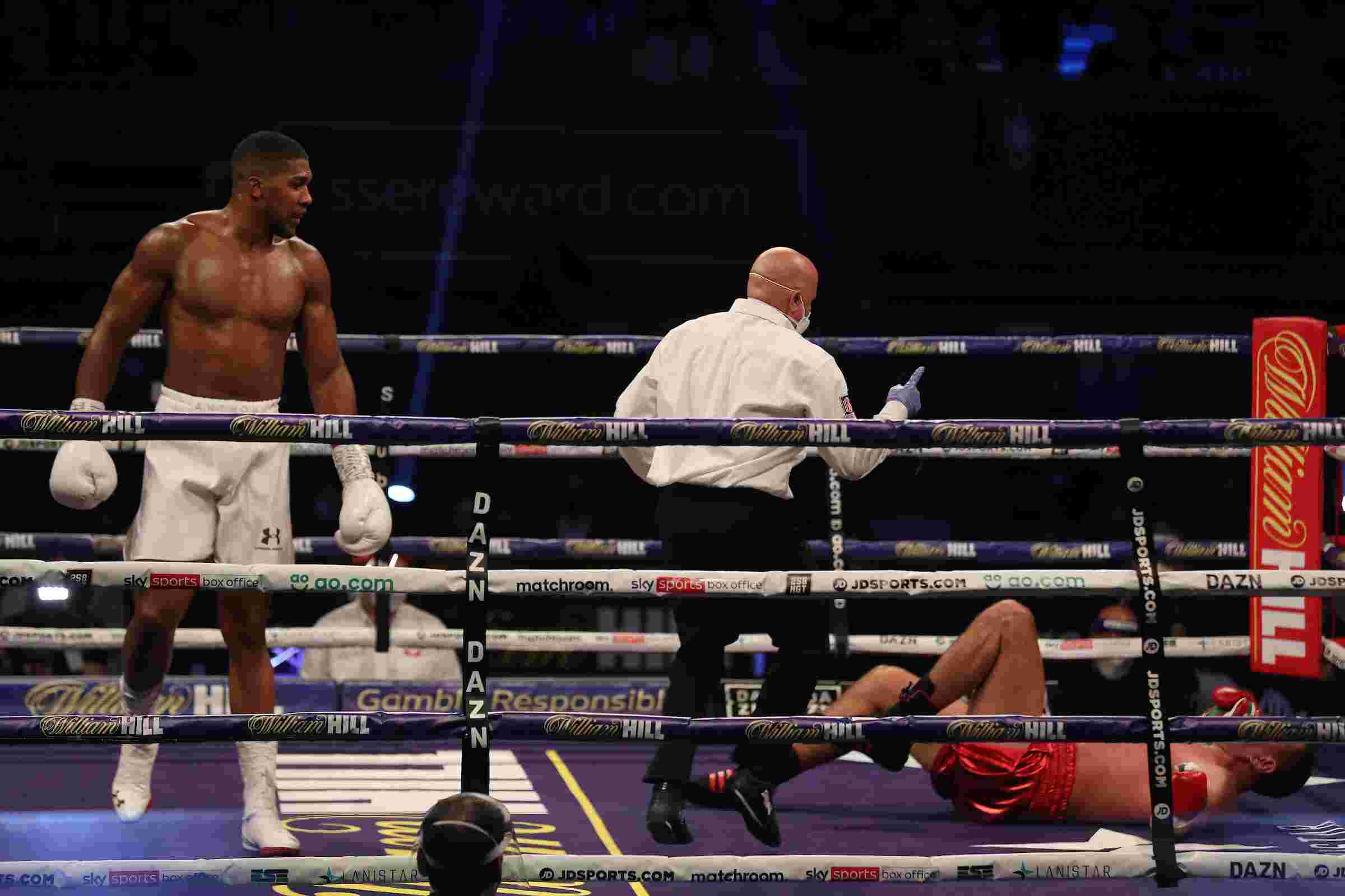 Joshua picked apart his heavyweight challenger on Saturday to retain his titles in front of the home crowd