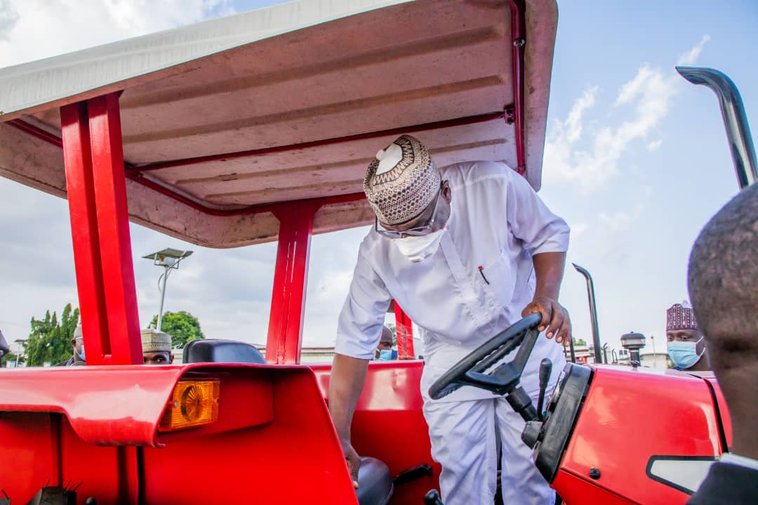 Gov Abdulrazaq commissions new tractors, implements to boost food security