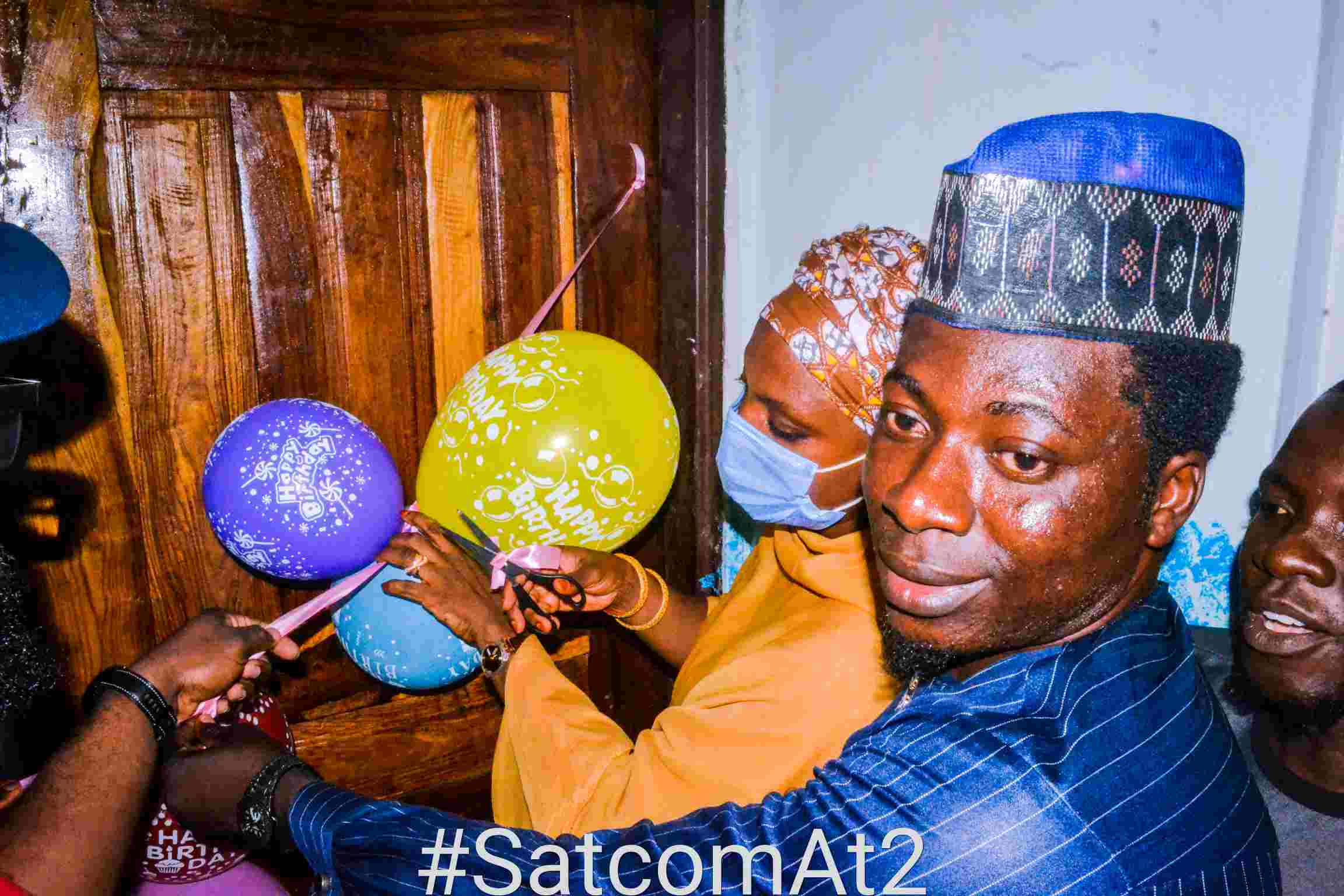 Hon Ayilara, Saadatu Modibo Kawu, Askomp, Prominent Kwarans, family present as Satcom Media unveils,opens main office with grand style in Ilorin.