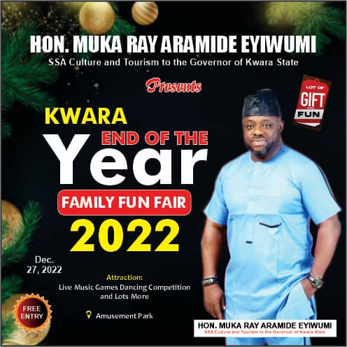 Muka Ray Organizes Kwara End of Year Family Funfair, Invites General Public