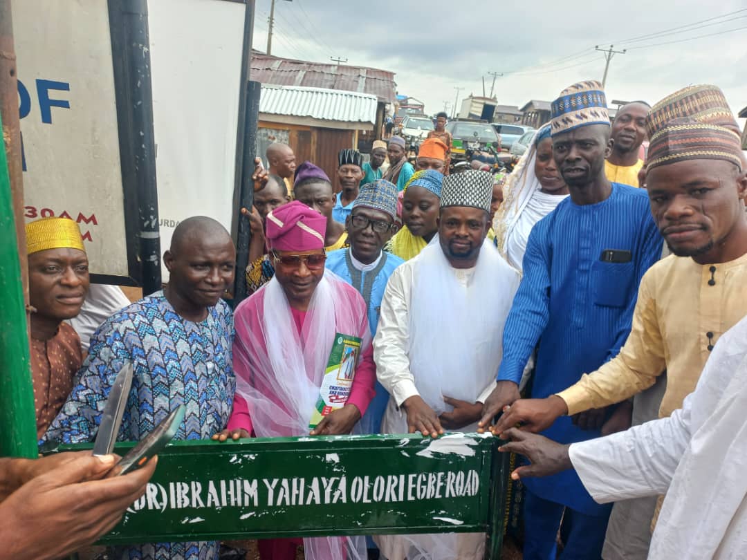 Budo-Egba Community Appreciates Oloriegbe With Road, Chieftaincy Title