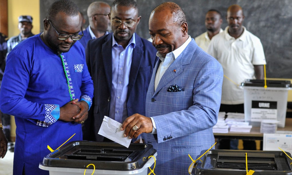 Gabon military officers declare coup after Ali Bongo wins disputed election