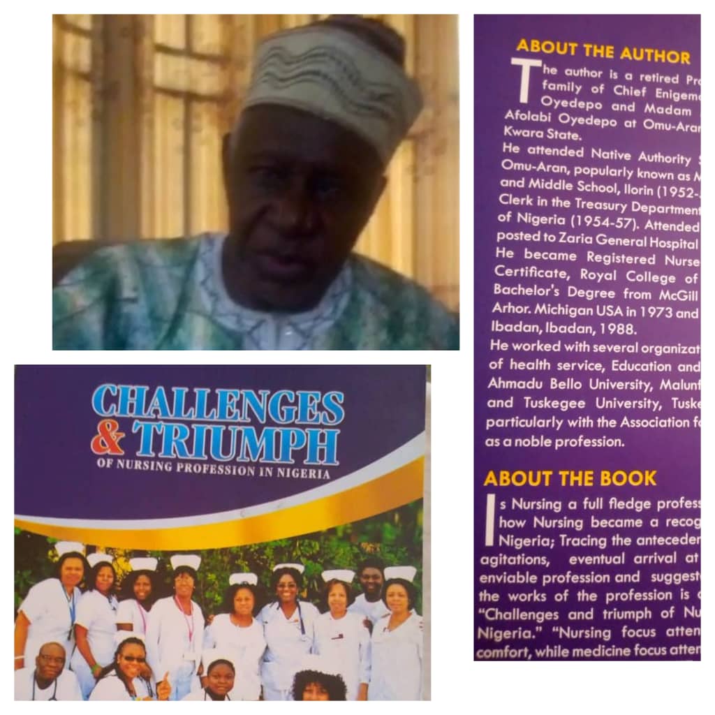 Prof Kola Oyedepo Launches Book on the Challenges and Triumphs of Nursing Profession in Nigeria