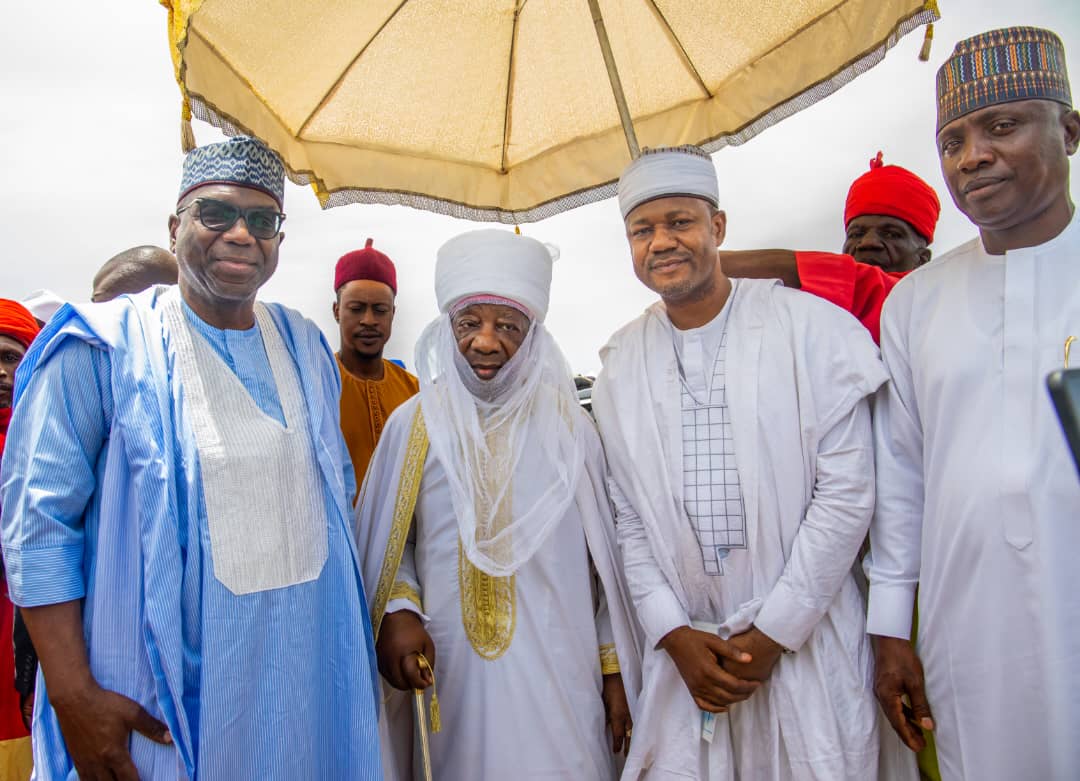 Maulid Celebration Gov AbdulRazaq hailed for humility, consistent respect for Emir of Ilorin.