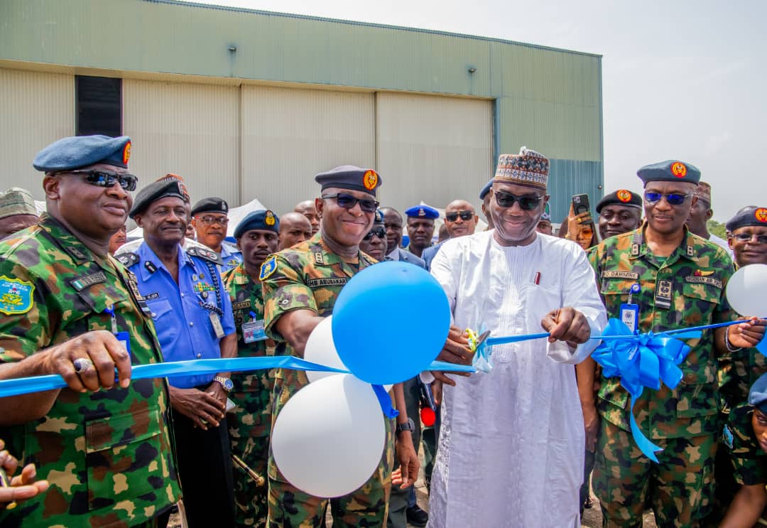 Gov AbdulRazaq receives additional NAF’s Diamond-62 aircraft in Ilorin