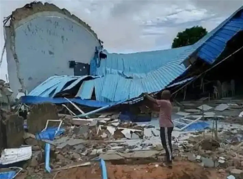 Pastor, three others feared dead as Dunamis Church collapses in Benue