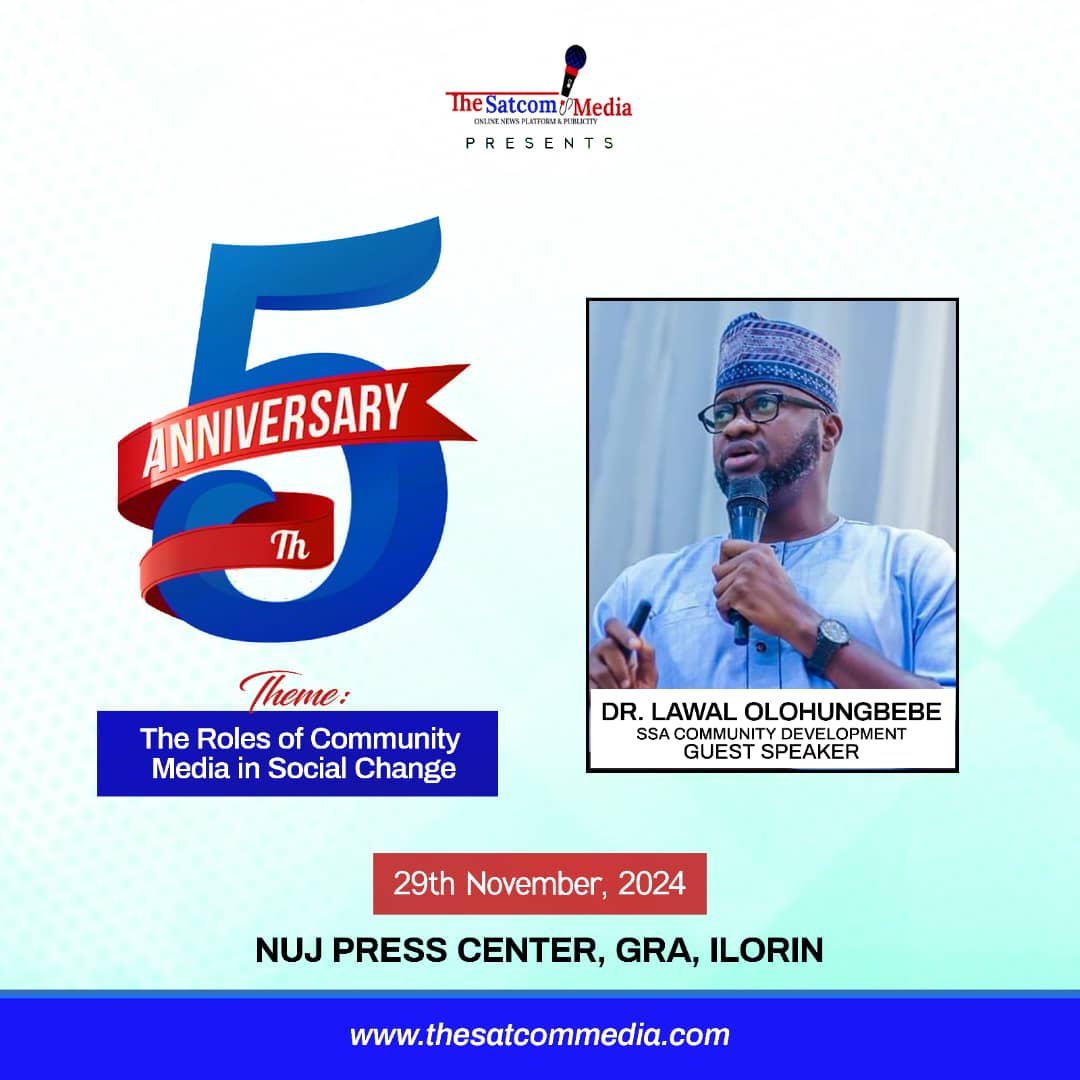 Dr. Olohungbebe to Keynote Satcom Media’s 5th Anniversary