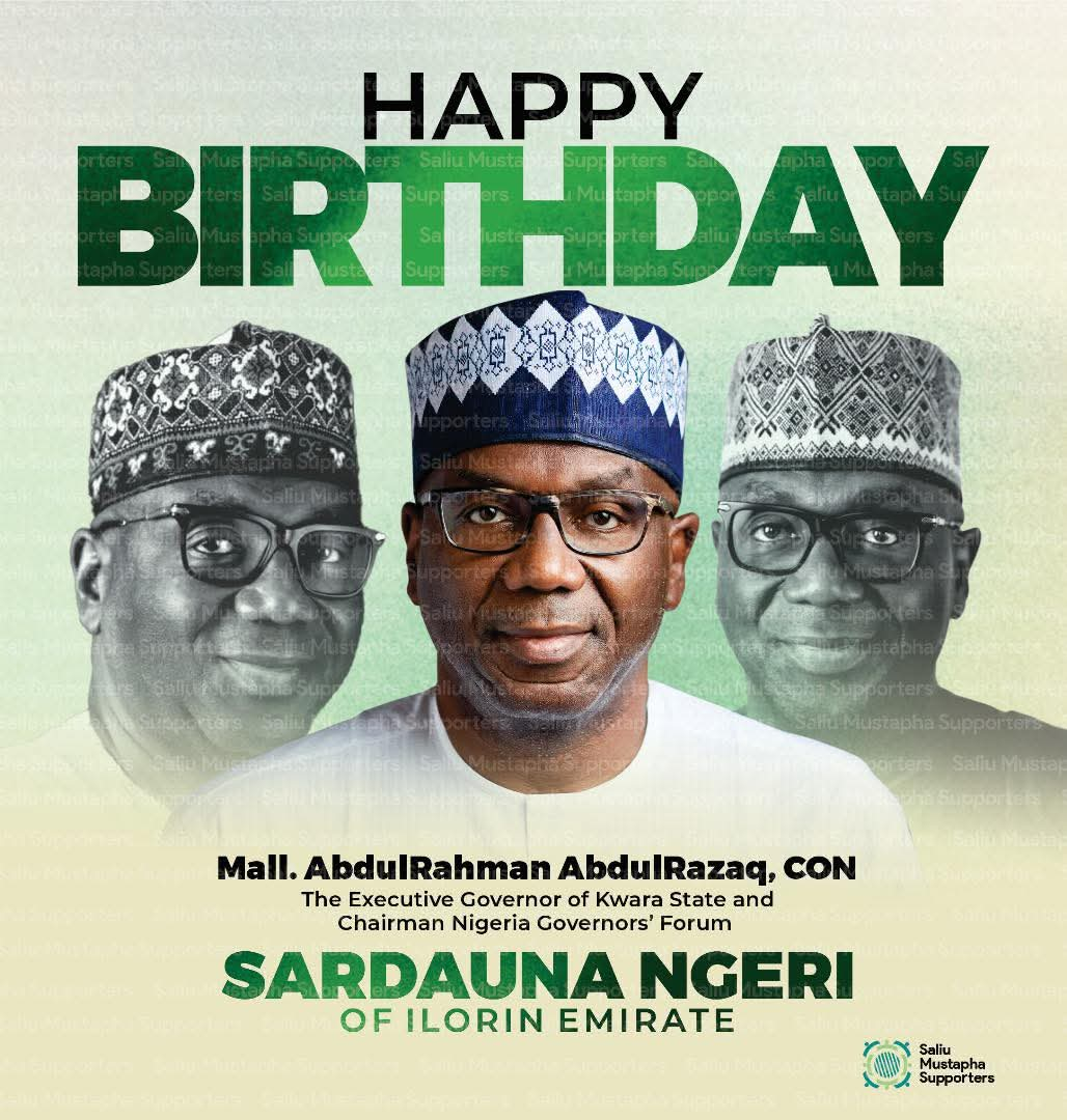 Sen Mustapha Congratulates Gov  AbdulRazaq on 65th Birthday