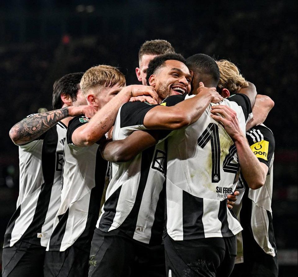 Newcastle defeat Arsenal to reach EFL Cup final